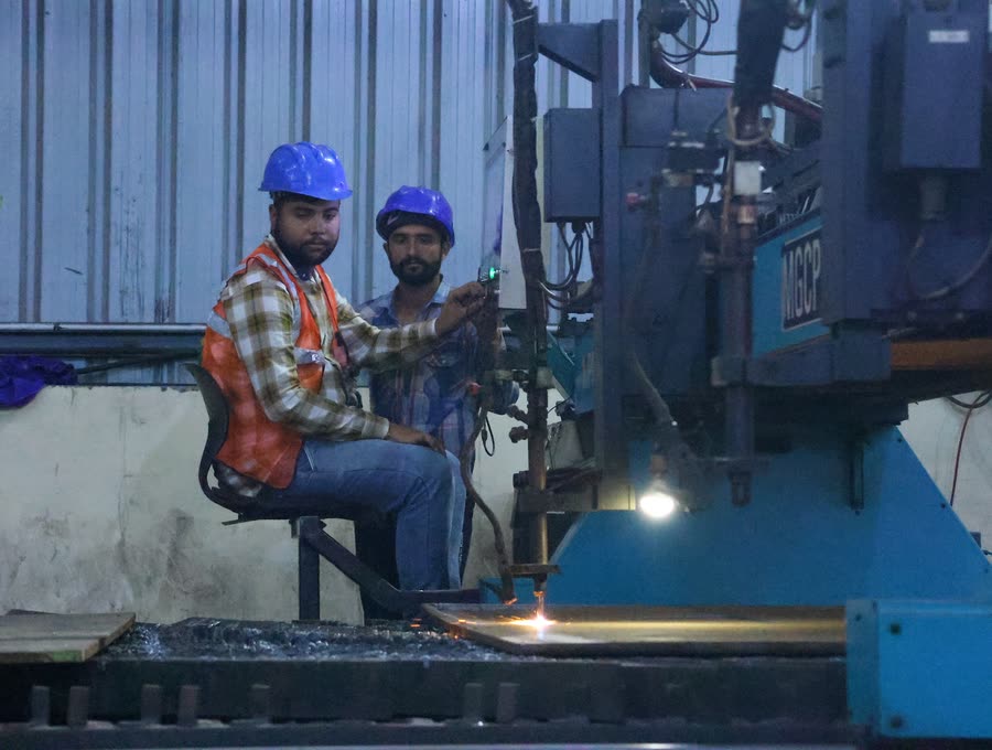 Operators at the plasma line