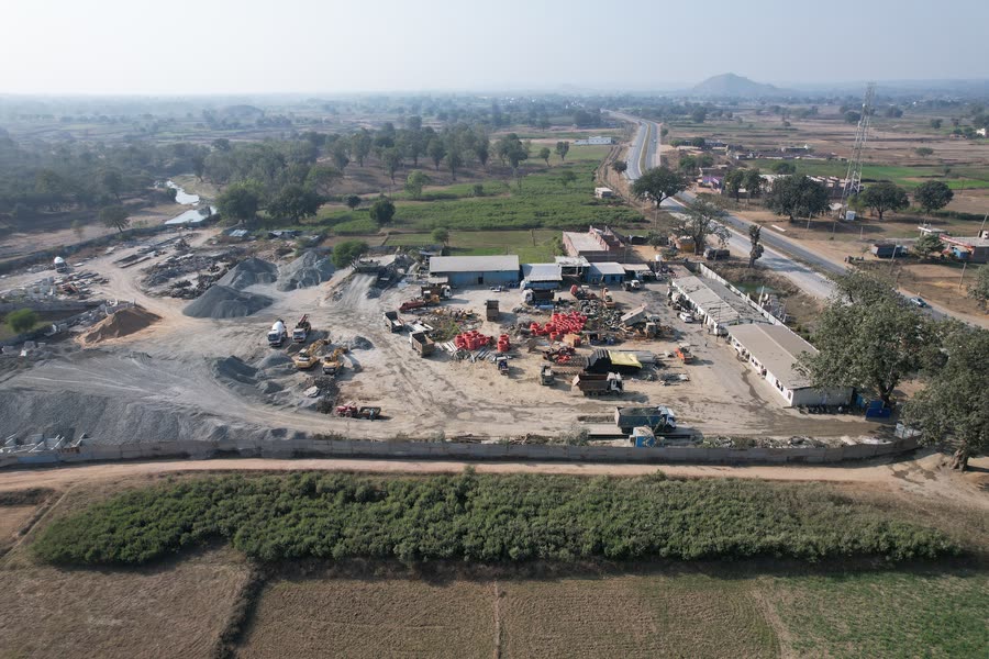 Site camp and plant