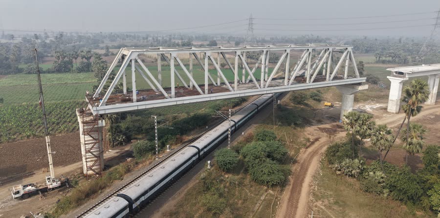 Span and passing train