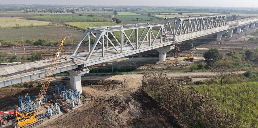 Span and approach viaduct