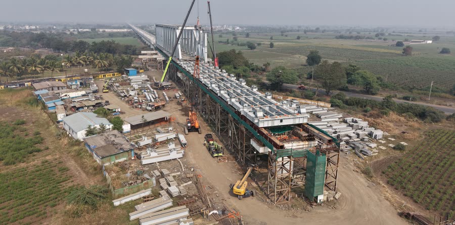 Assembly yard from above