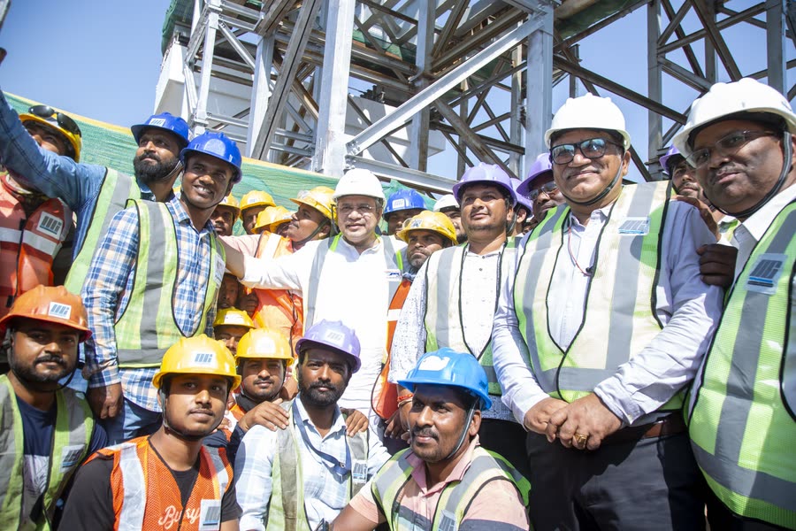 Team on site