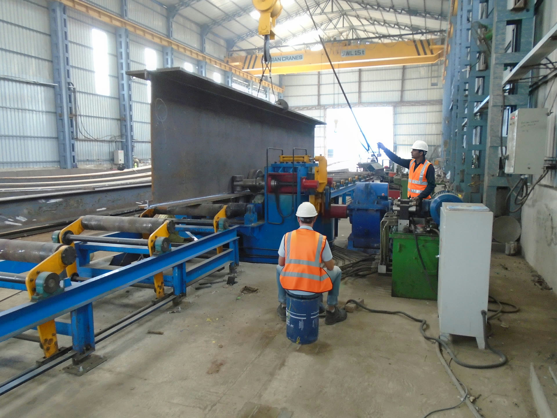 End face milling machine